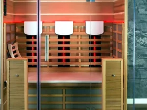 infrared sauna modern untuk rumah dan wellness center